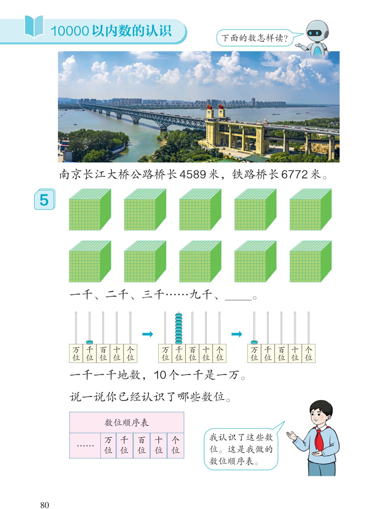 万以内数的认识：例5