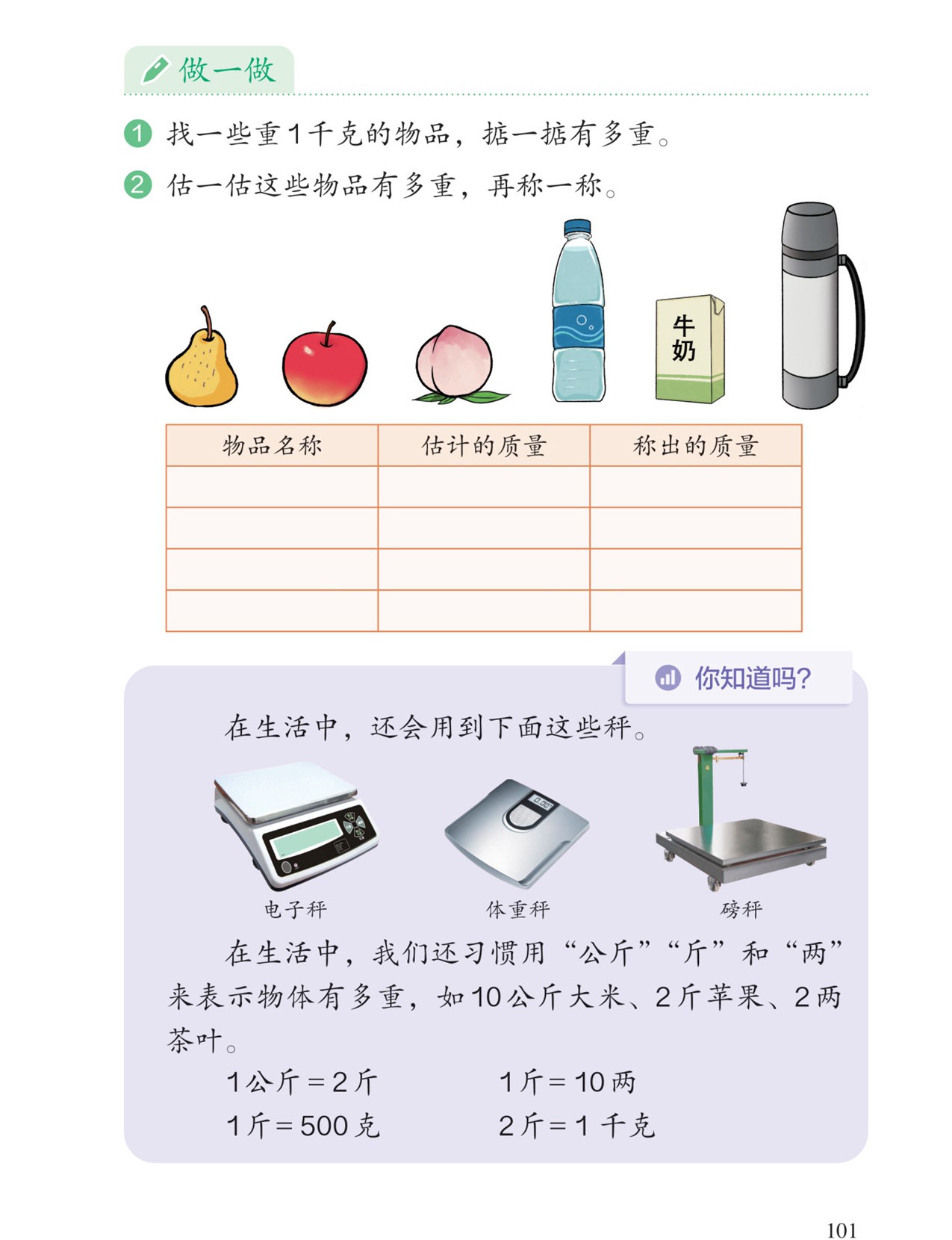 克和千克：例2（2）